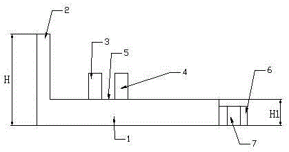 Connected type pressure-resistant flange plate