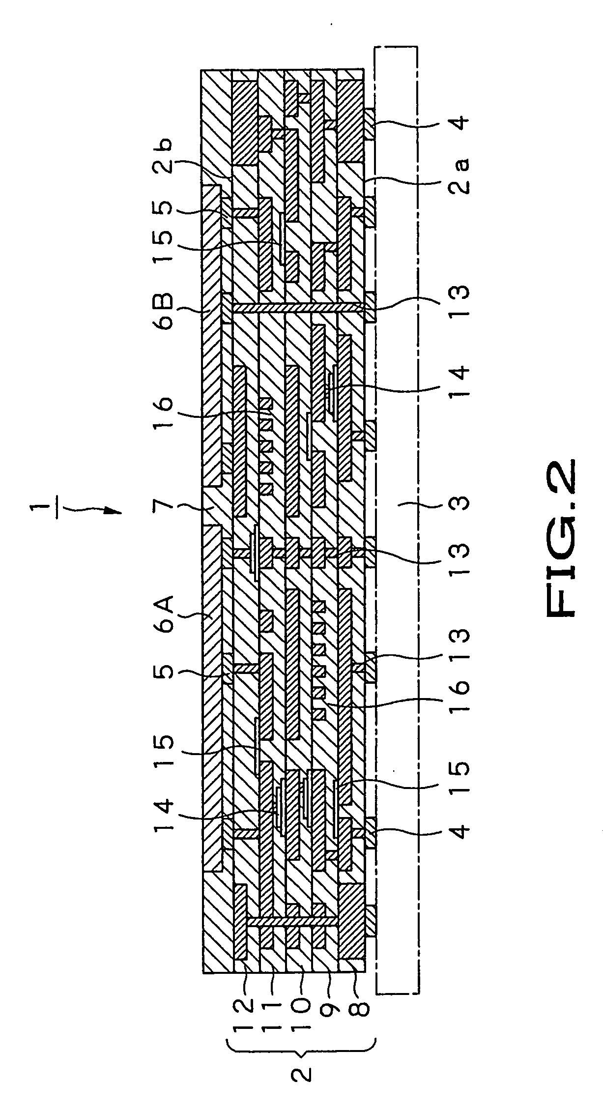Multi-layer interconnection circuit module and manufacturing method thereof