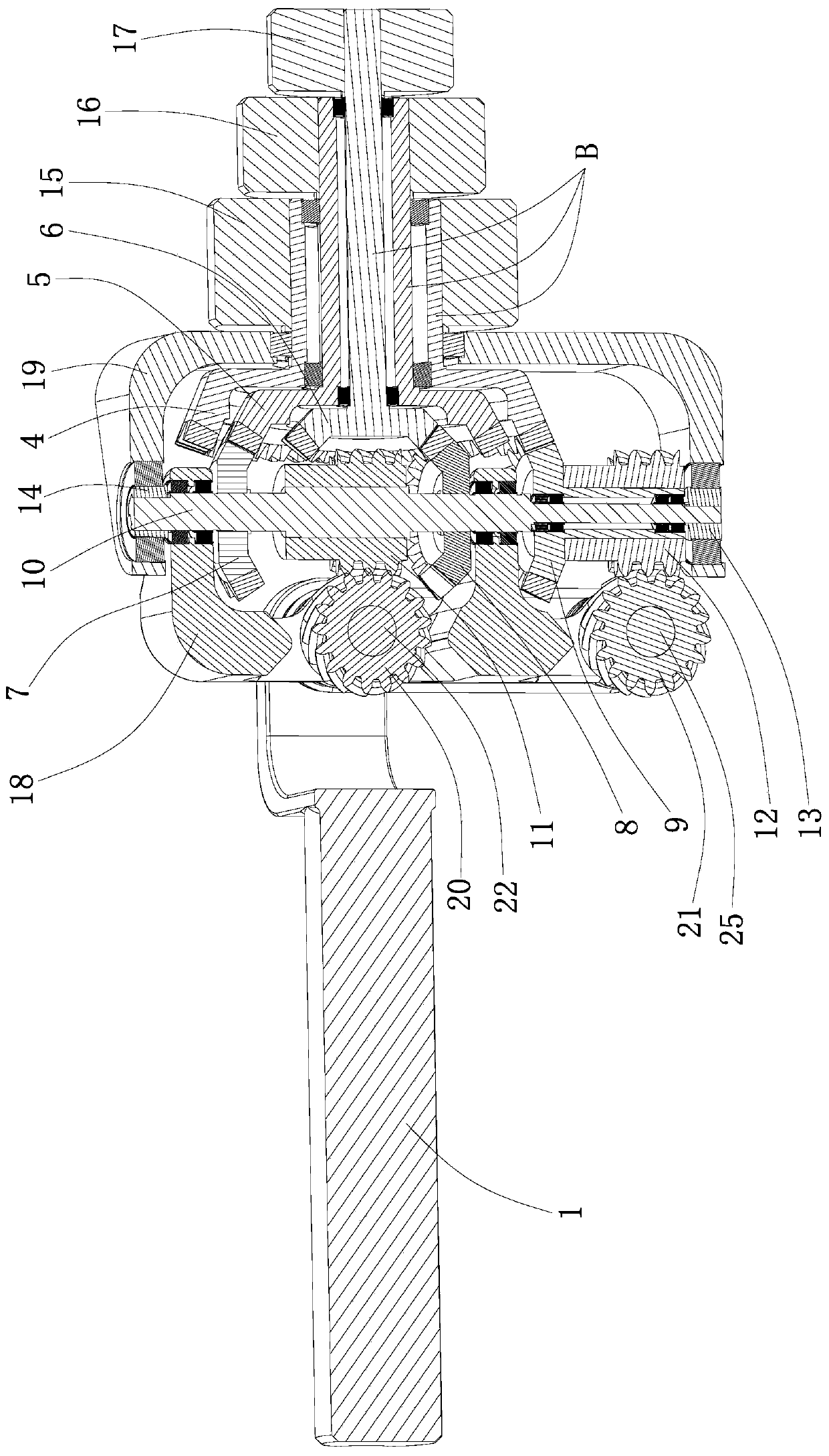 Three-degree-of-freedom parallel driving joint