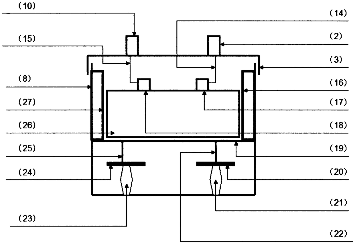 A trough-type grid-connected power generation access system with built-in inverter