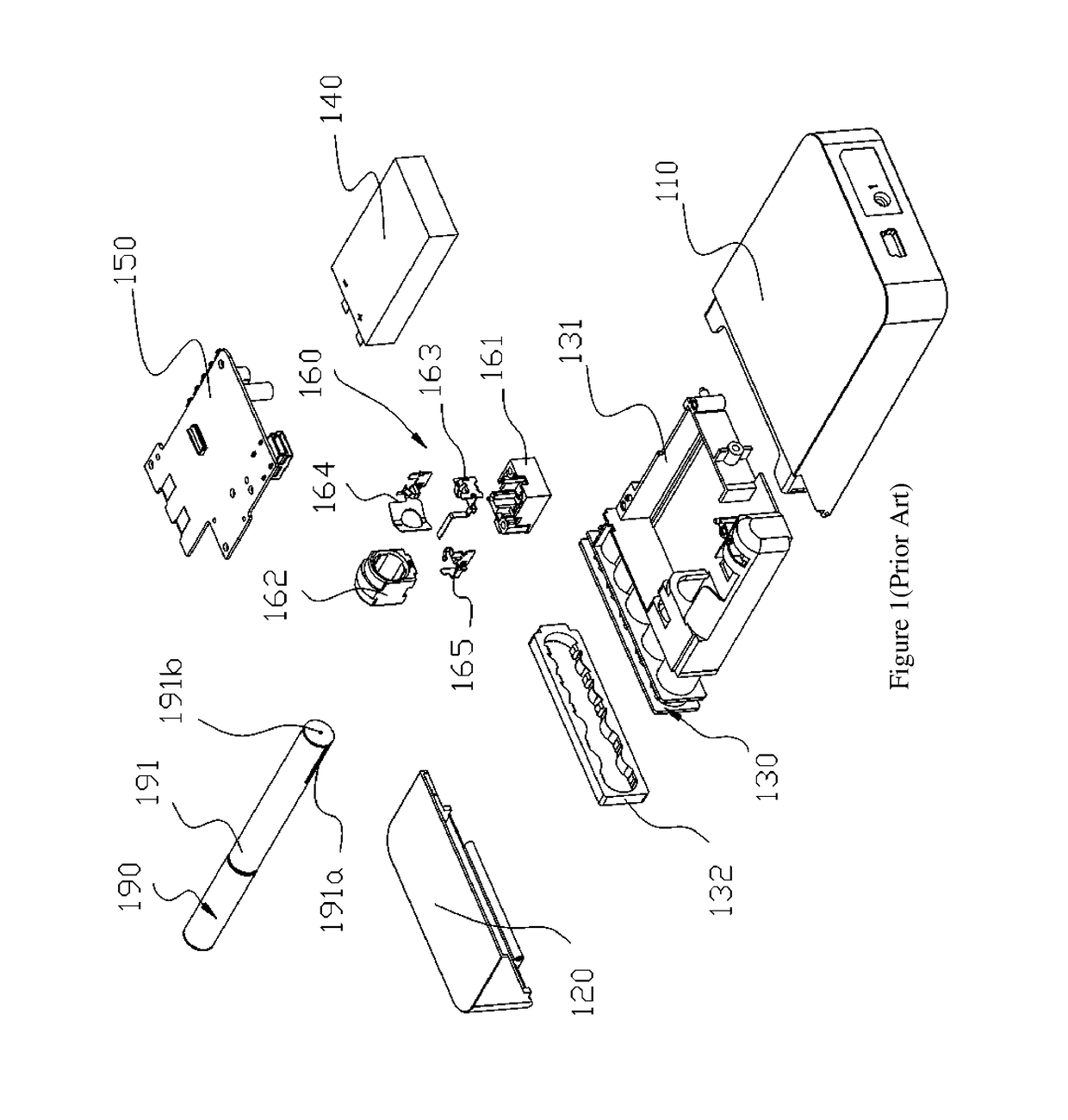 Electronic cigarette charging dock, electronic cigarette case, and method for use thereof