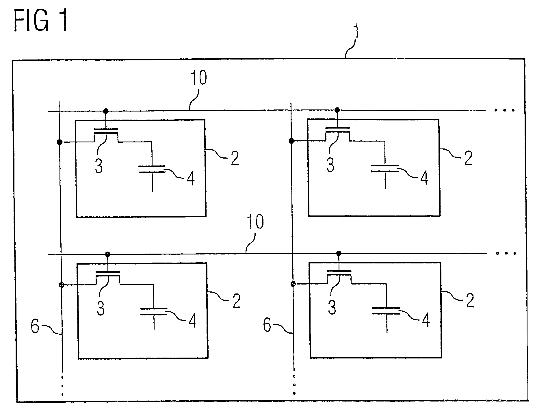 Integrated semiconductor memory comprising at least one word line and comprising a multiplicity of memory cells