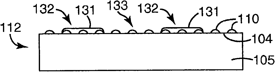 Methods of patterning a deposit metal on a substrate