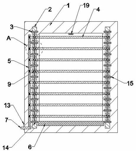 A kind of aluminum alloy door and window with shading function