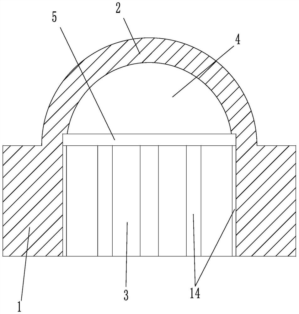 Self-tightening anti-loose cap nut assembly