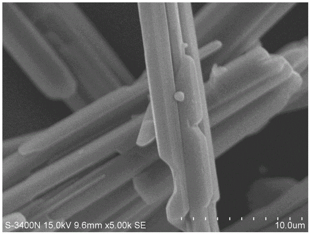 A kind of preparation method of calcium sulfate whisker