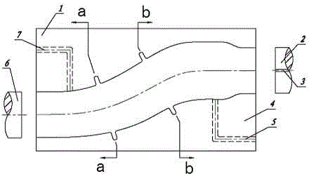 A kind of integral forming process method of thin-walled annular rib cylindrical part