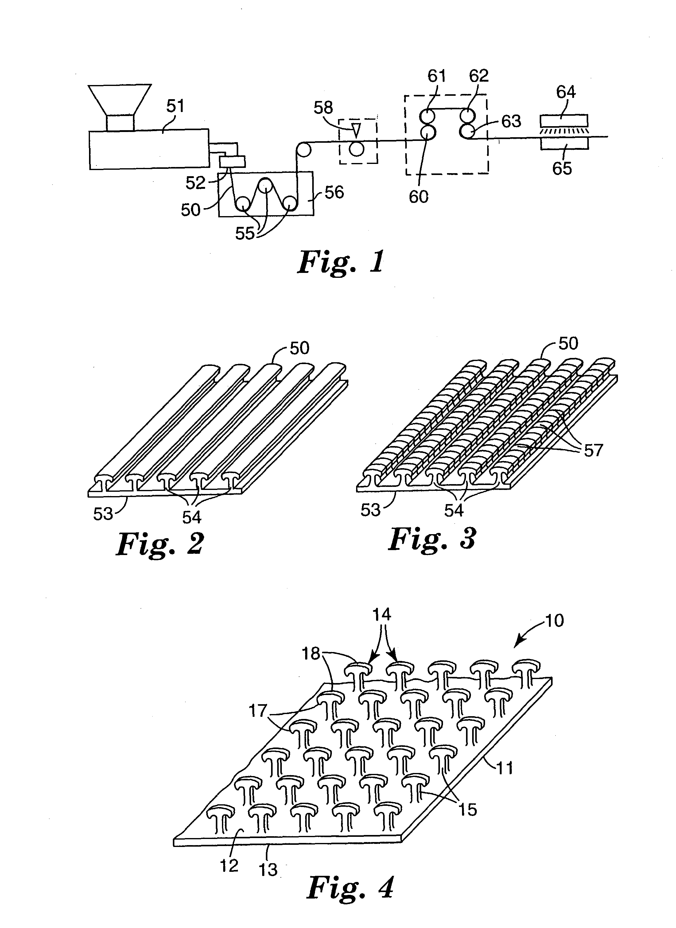 Heat treated profile extruded hook