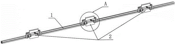 Automatic skipping device for coating machine