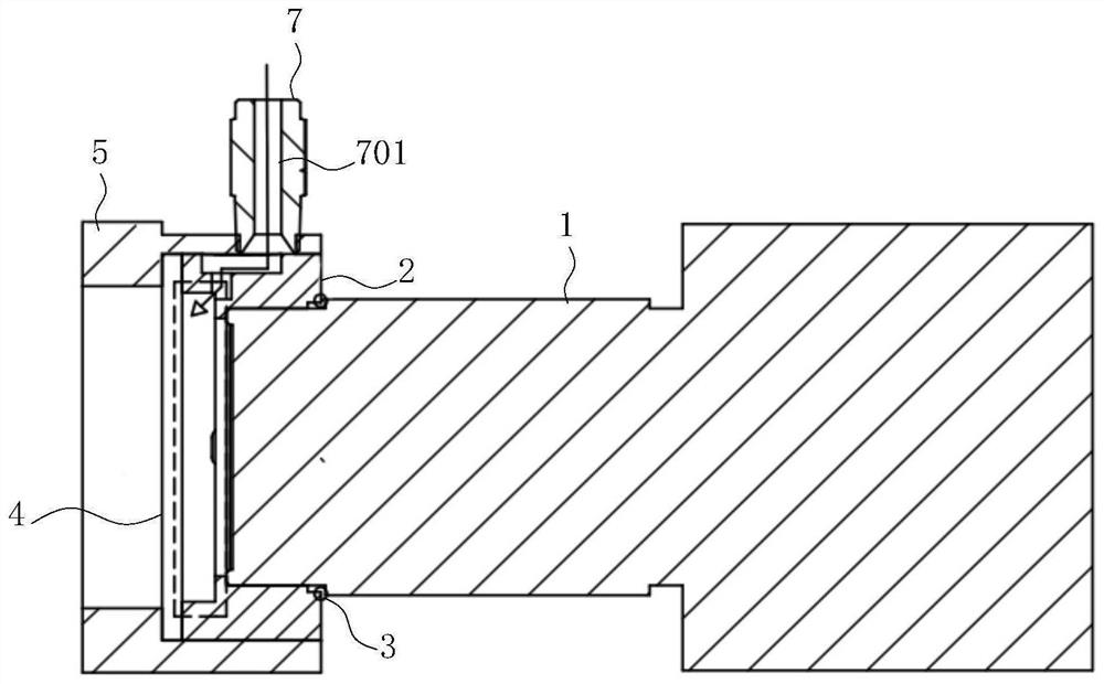 Small nitrogen sealing structure