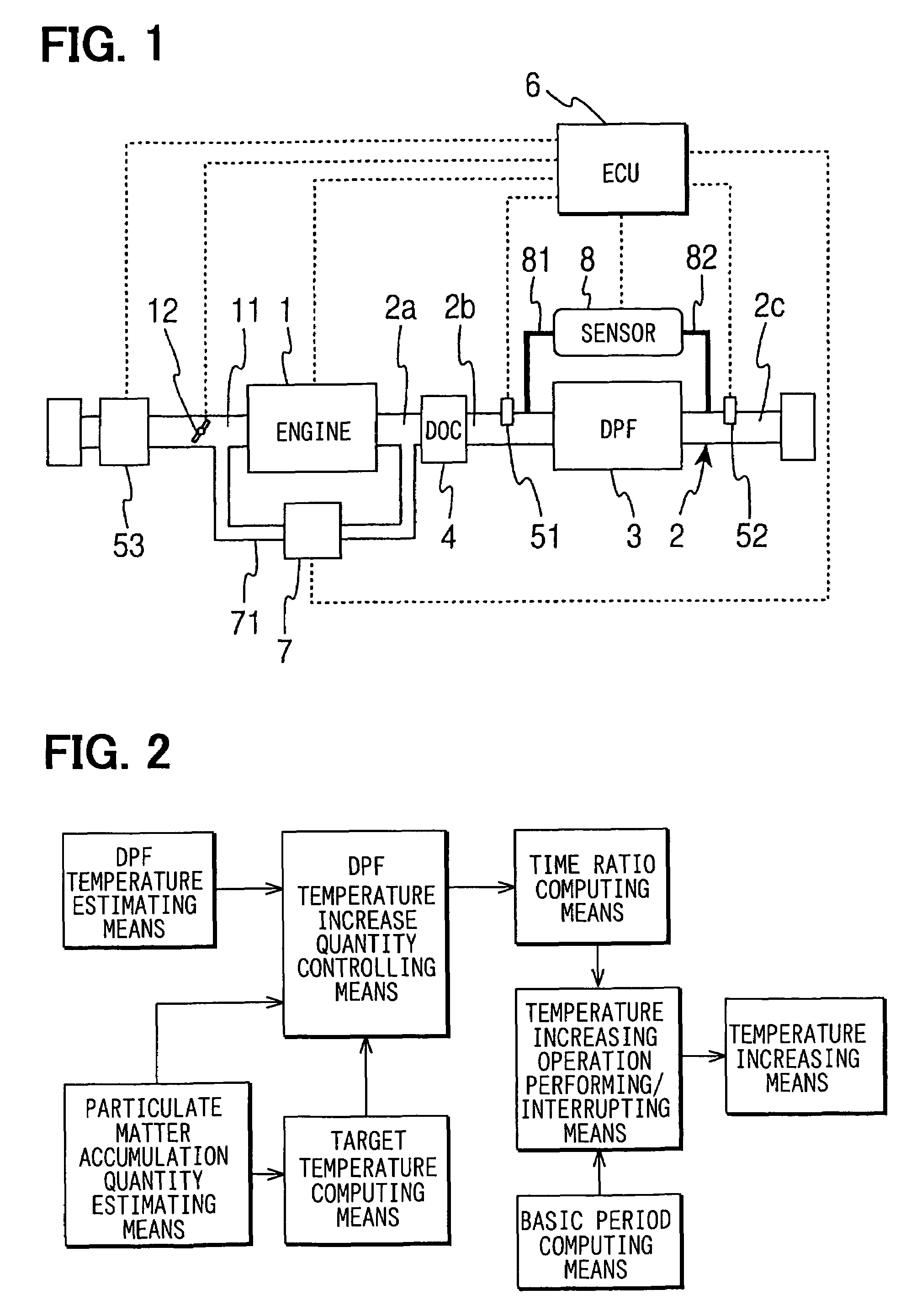 Exhaust emission control device of internal combustion engine