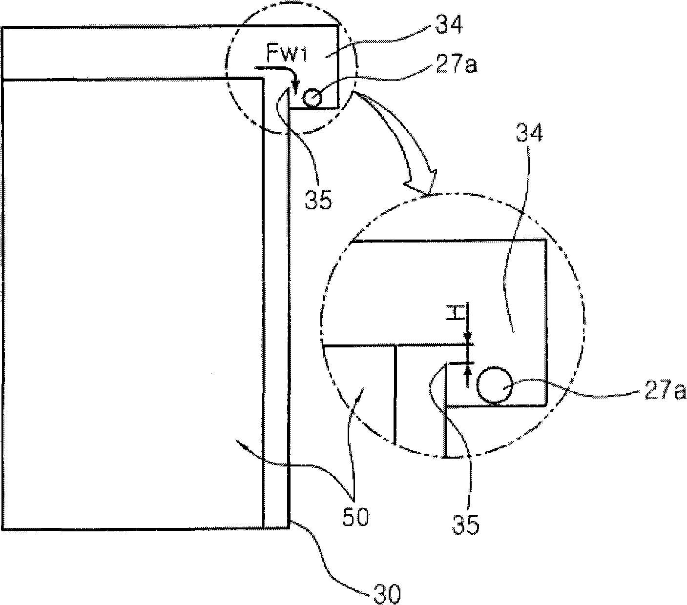 Electro-chemical water processing apparatus and method thereof
