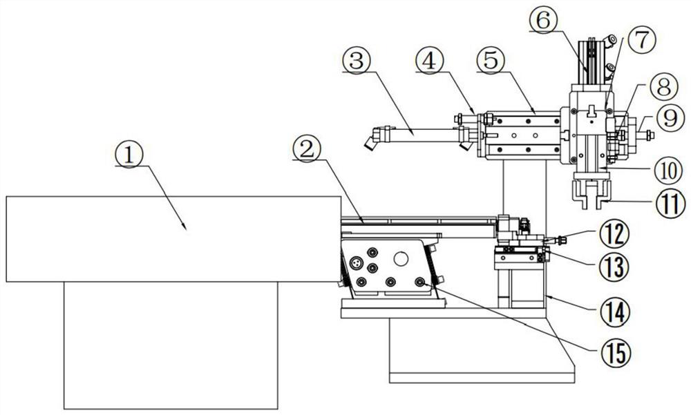 Binding post feeding vibration disc of automatic thermal sealing-off machine