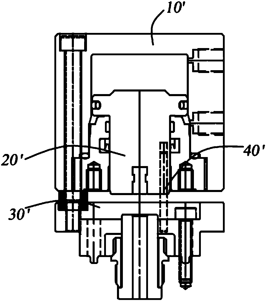 Valve needle drive cylinder and needle valve type hot runner system