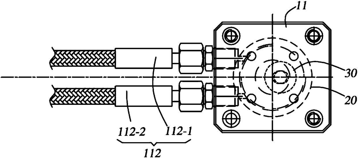 Valve needle drive cylinder and needle valve type hot runner system