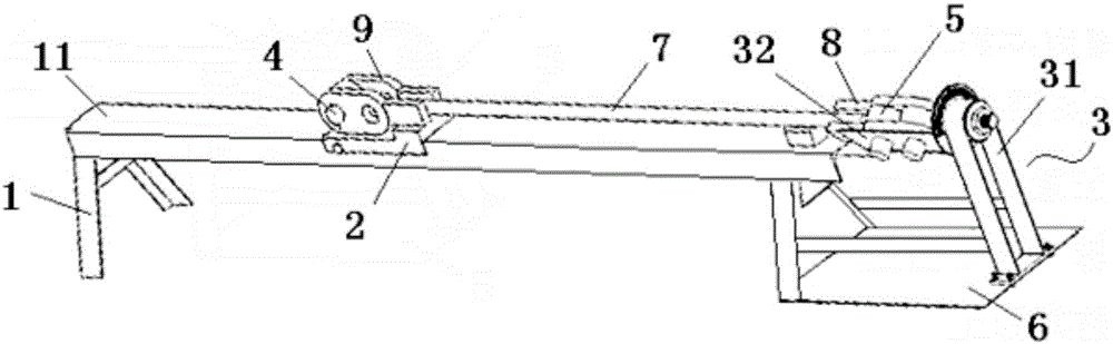 Installing and welding fixture device for upper link of wagon
