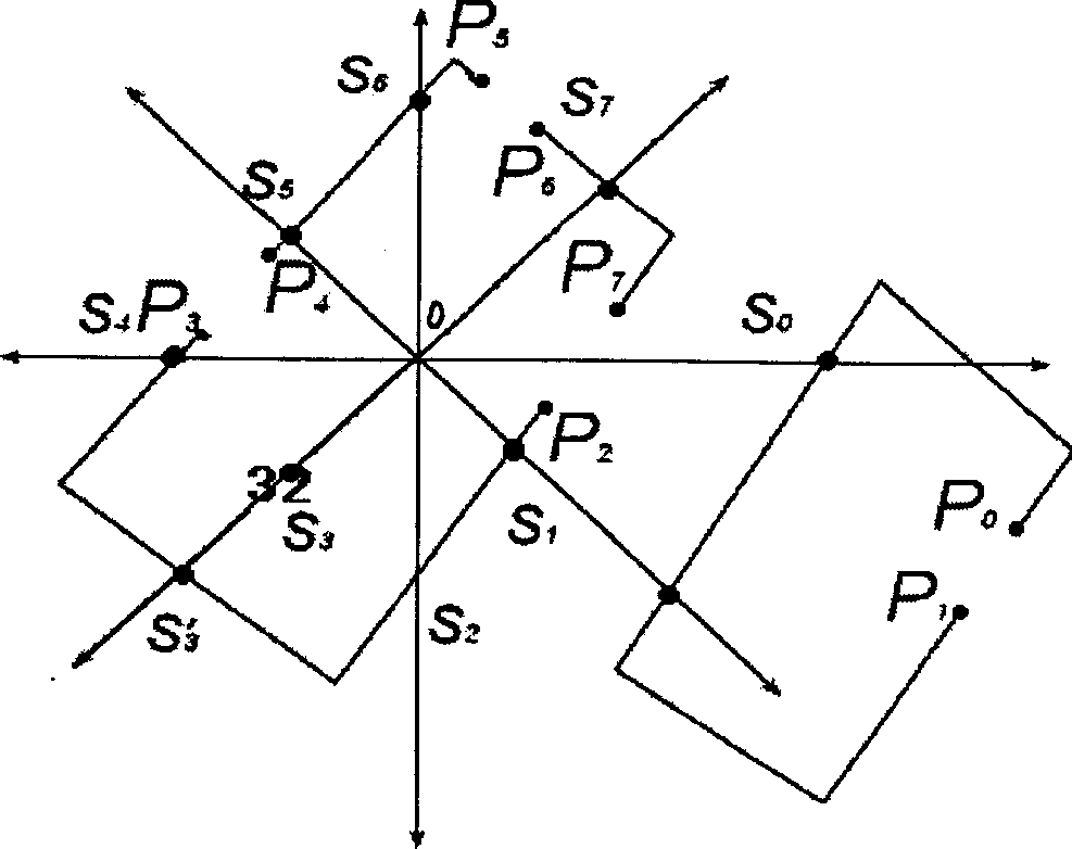 Method for fast preparing vector map of house through man-machine interactive