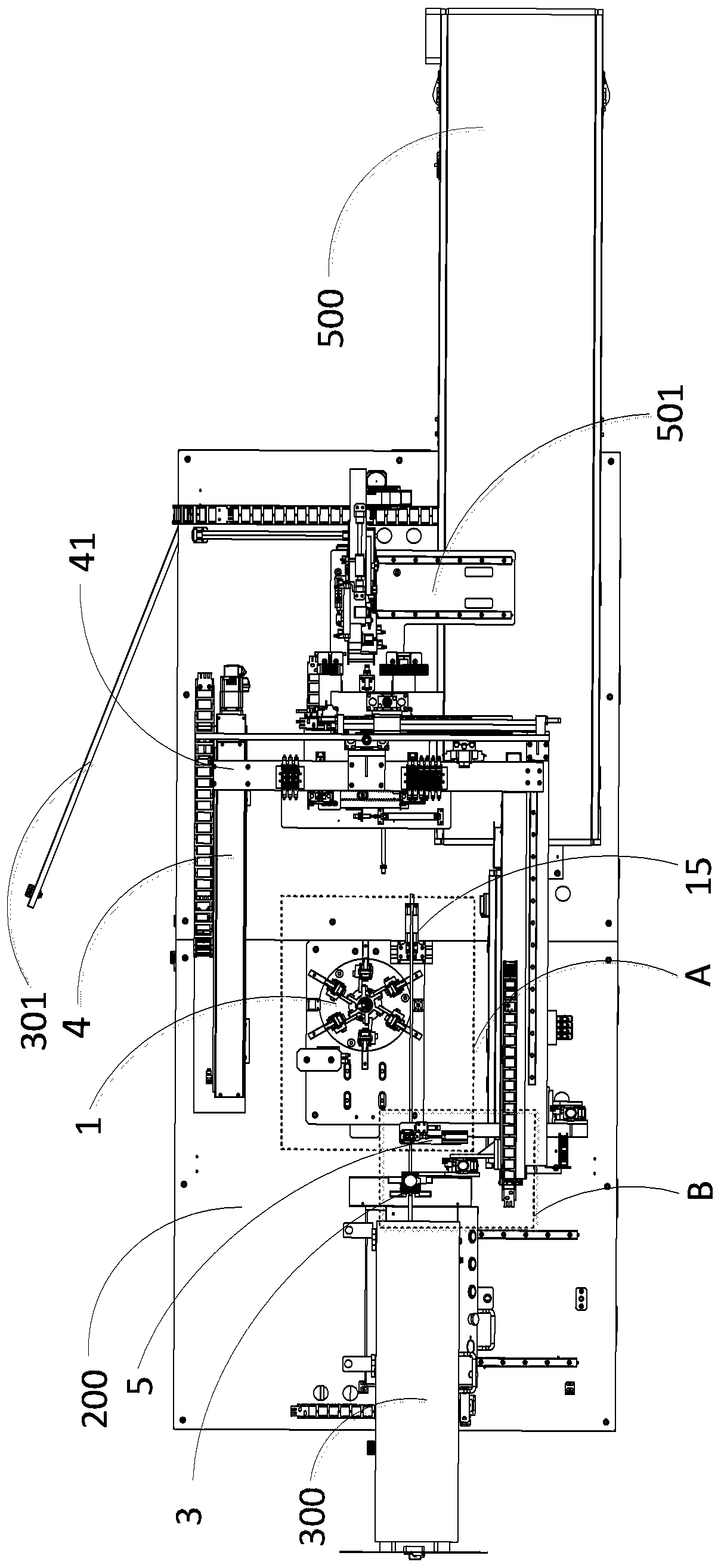 Cable winding device and cable bundling system