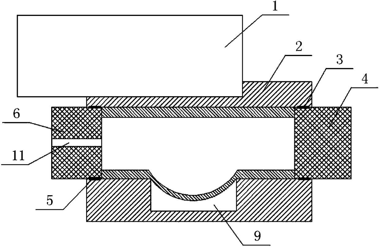 A kind of preparation method of elbow tee pipe