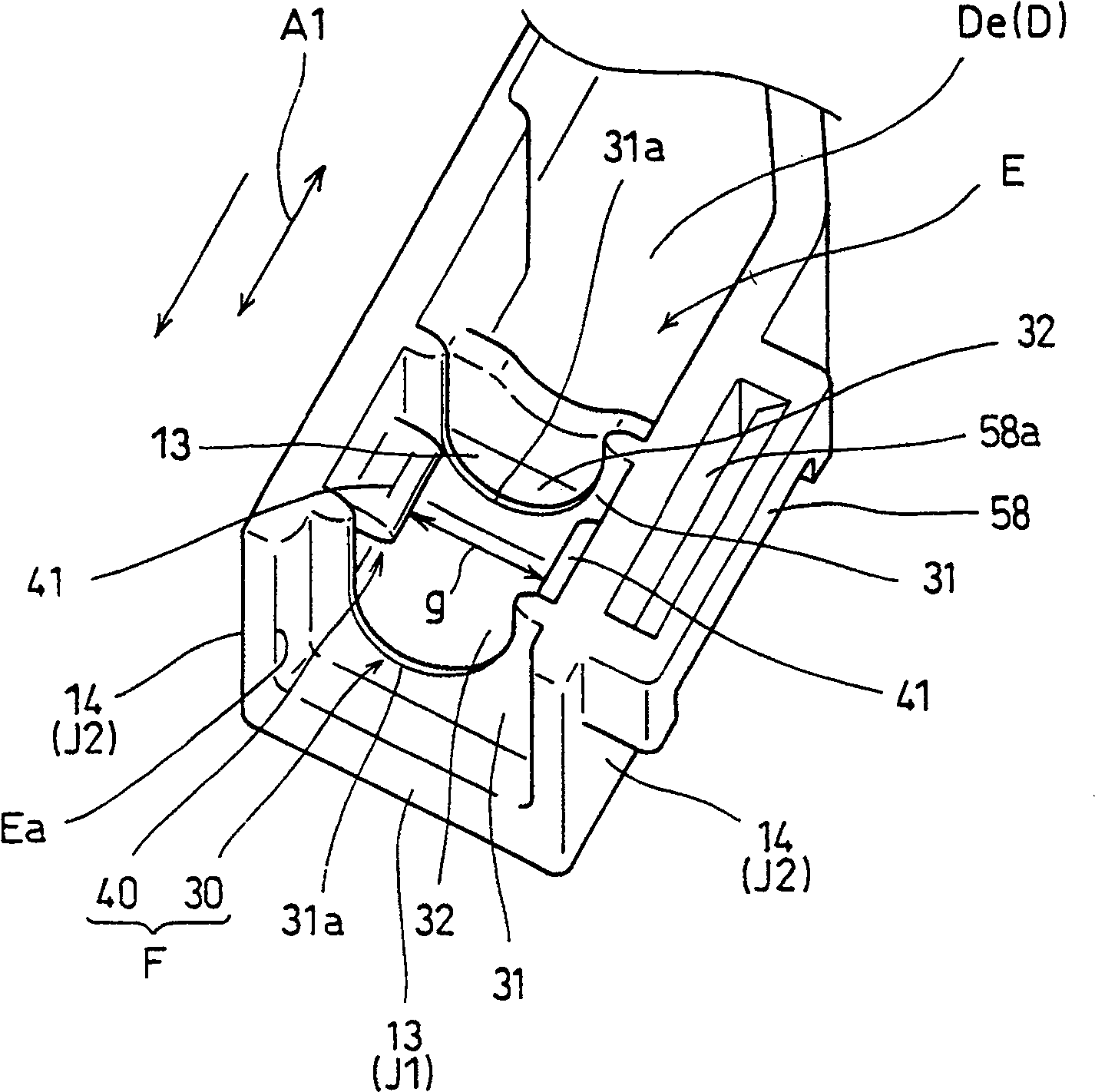 Bundle conductor set containing bundle conductor and retainer thereof, method for producing the bundle conductor