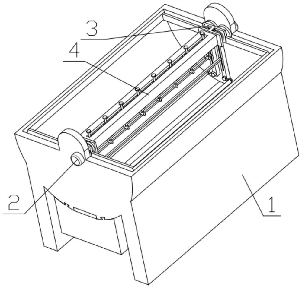 Poultry swinging and bleeding device