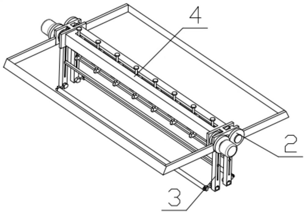 Poultry swinging and bleeding device