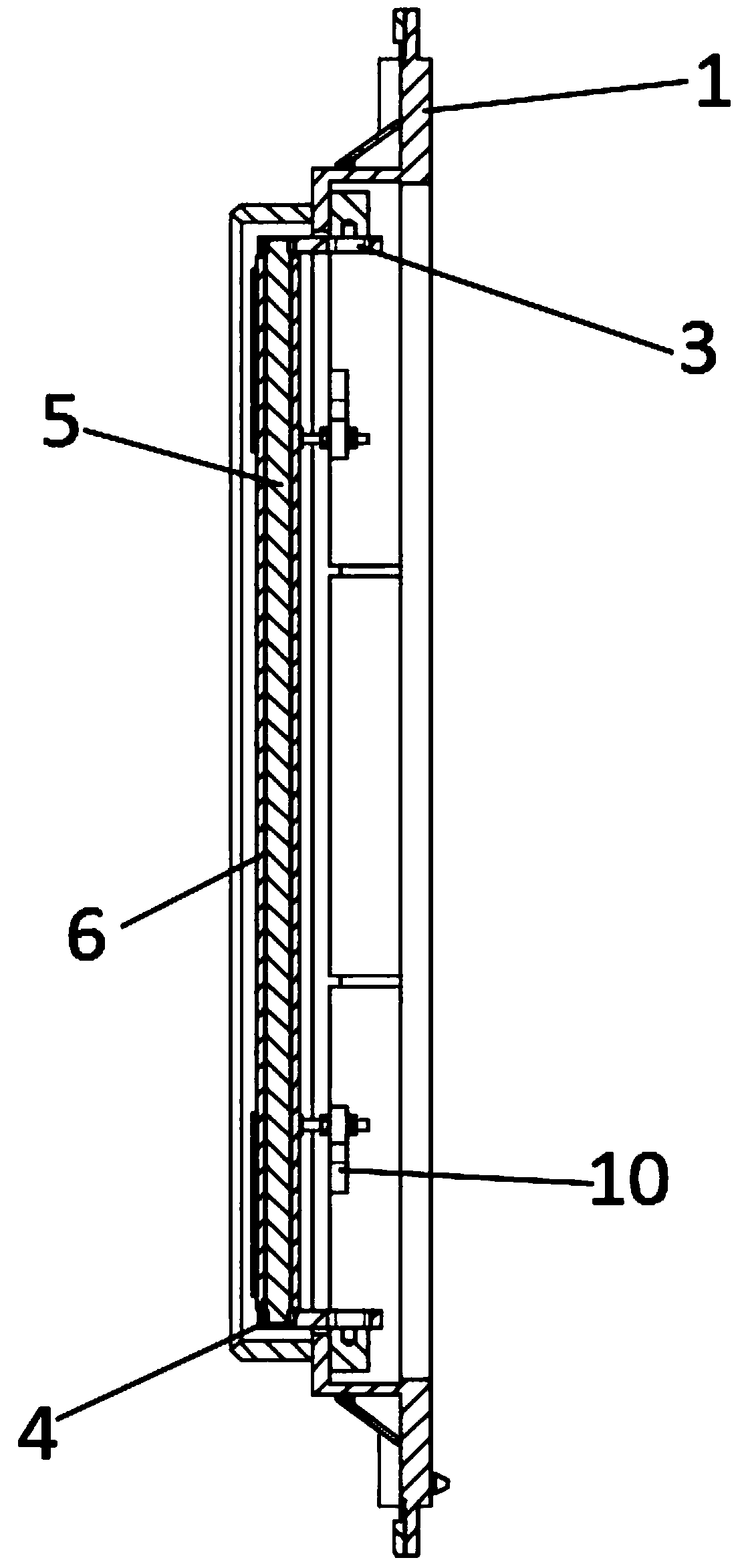 Auxiliary forming process for thin-walled product and tool structure thereof