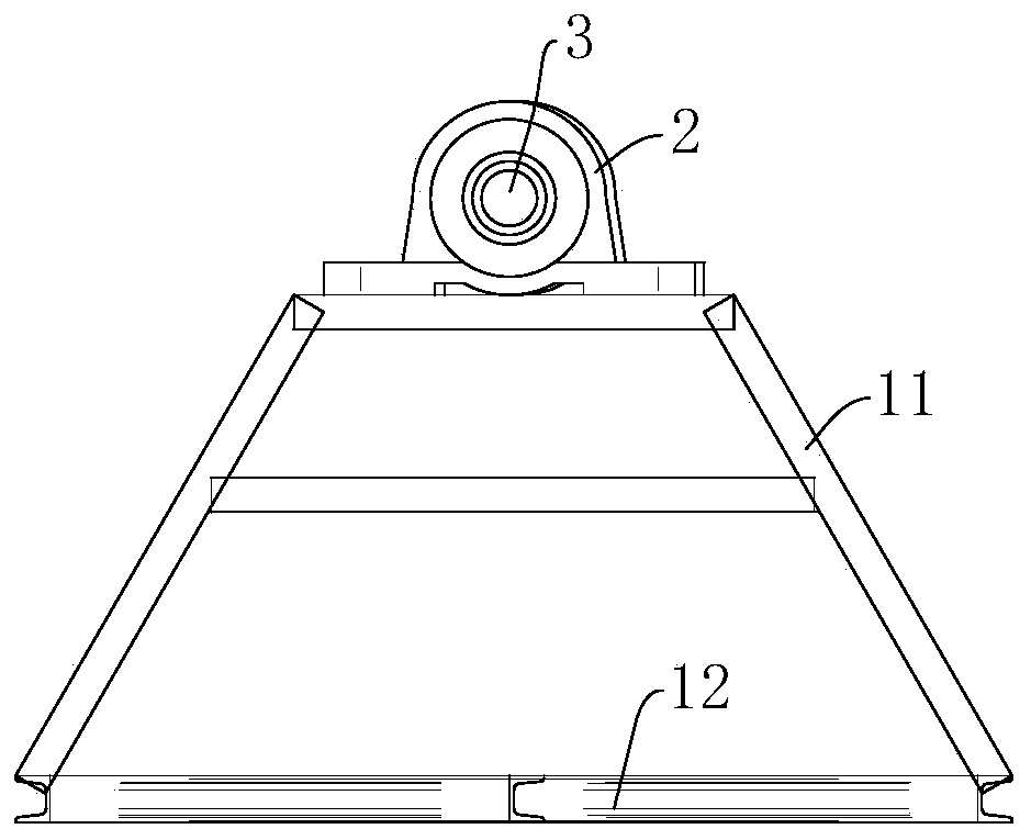 Packaging paper unwinding device