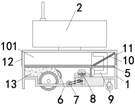 Unmanned cleaning robot and path planning method thereof