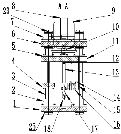 Multi-axis quick-change drill bit assembly structure and quick-change method for drilling holes in conveyor belts