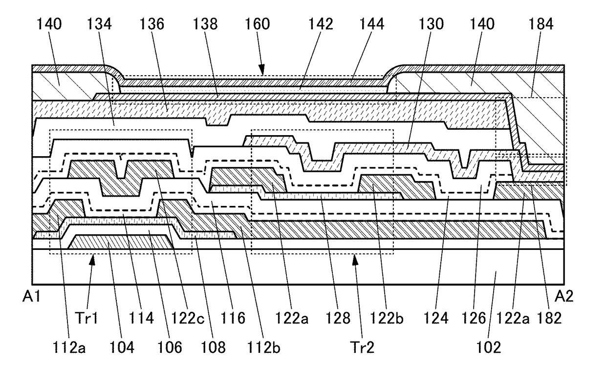 Semiconductor device and display device including the semiconductor device