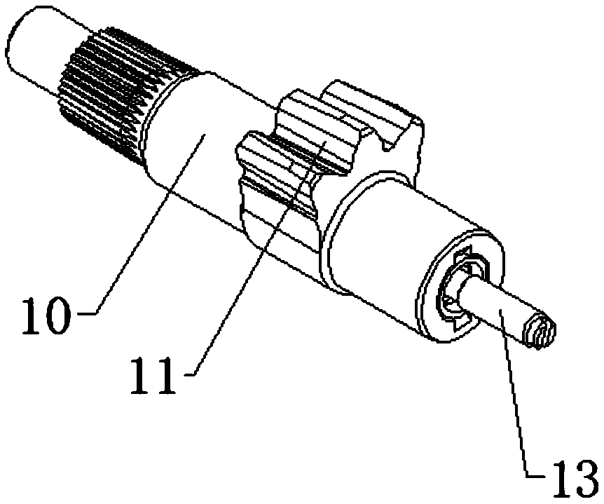 Internal circulation structure of screw and nut assembly for commercial vehicle