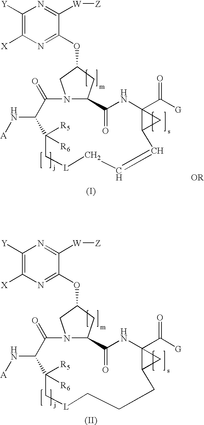 Quinoxalinyl macrocyclic hepatitis C serine protease inhibitors