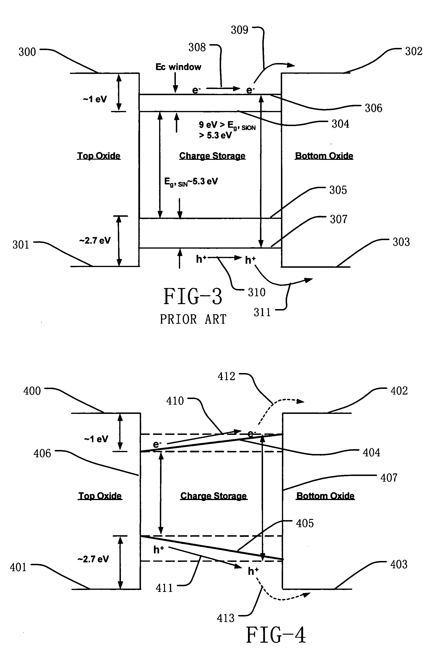 Charge trapping dielectric structure for non-volatile memory