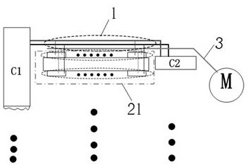 Main circuit topology based on igbt parallel current sharing