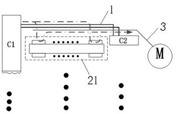 Main circuit topology based on igbt parallel current sharing