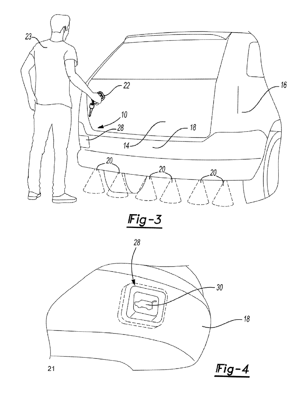 Ultrasonic object detection system for motor vehicles and method of operation thereof
