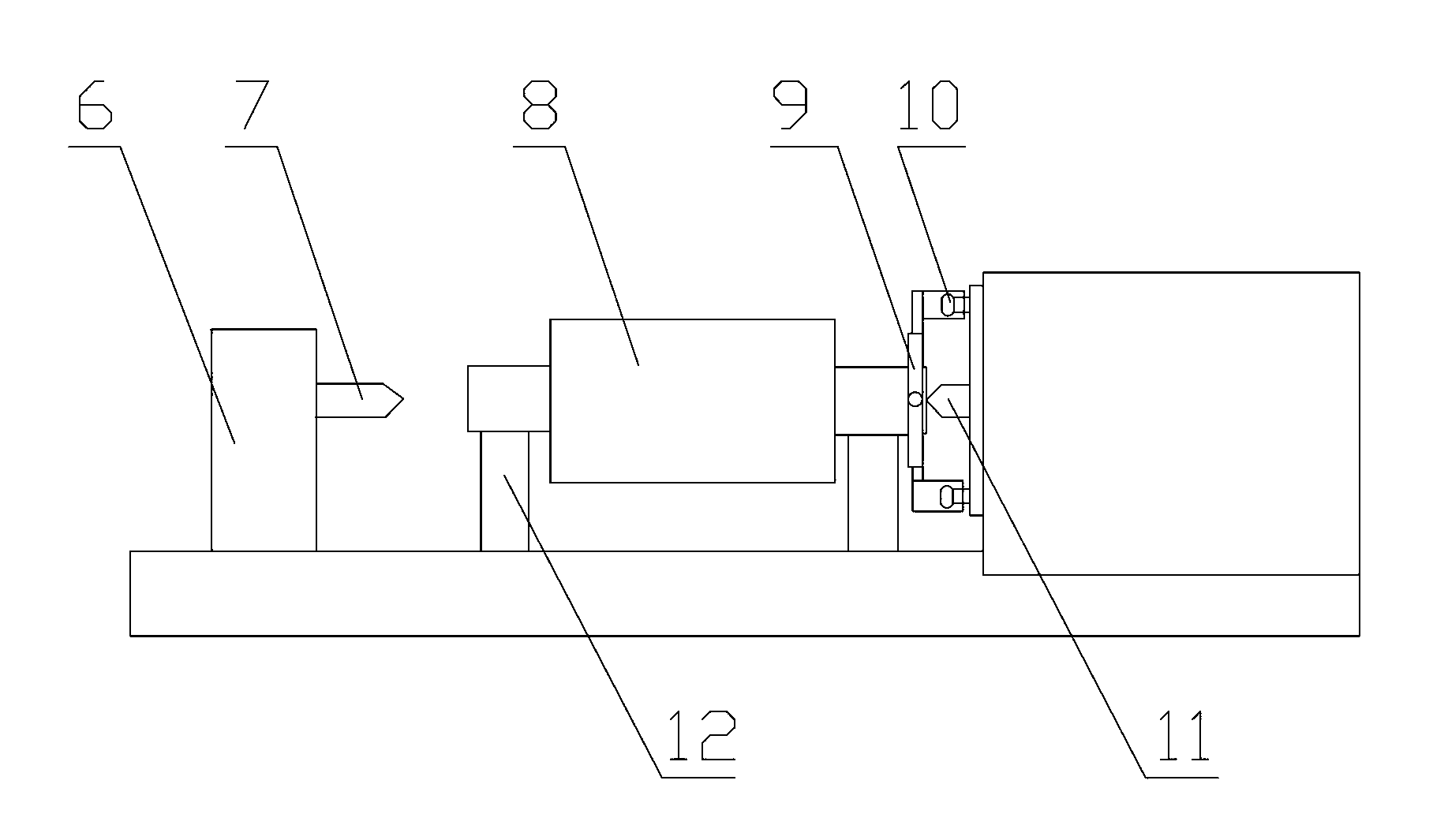 Shifting fork device for transmission and automatic separation of upper roll system of grinding lathe