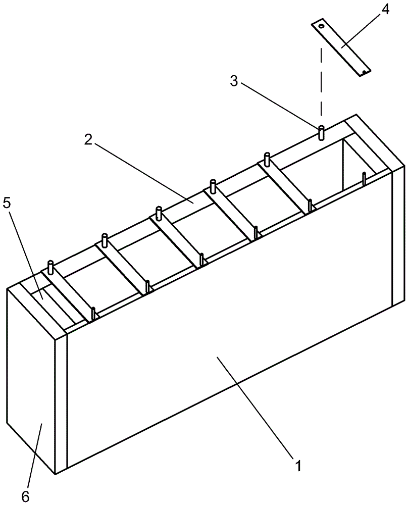 Non-disassembling building template assembly