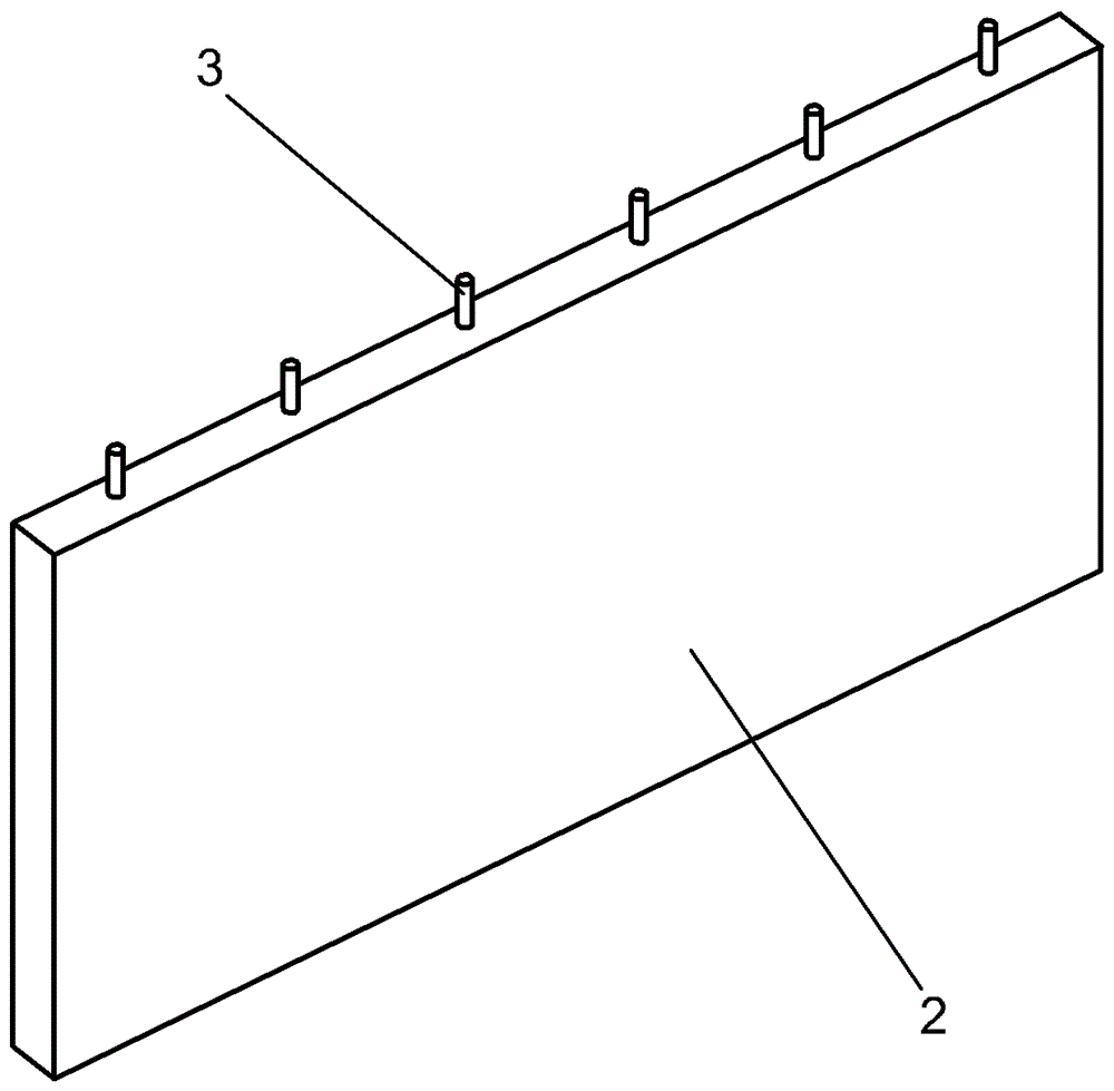 Non-disassembling building template assembly