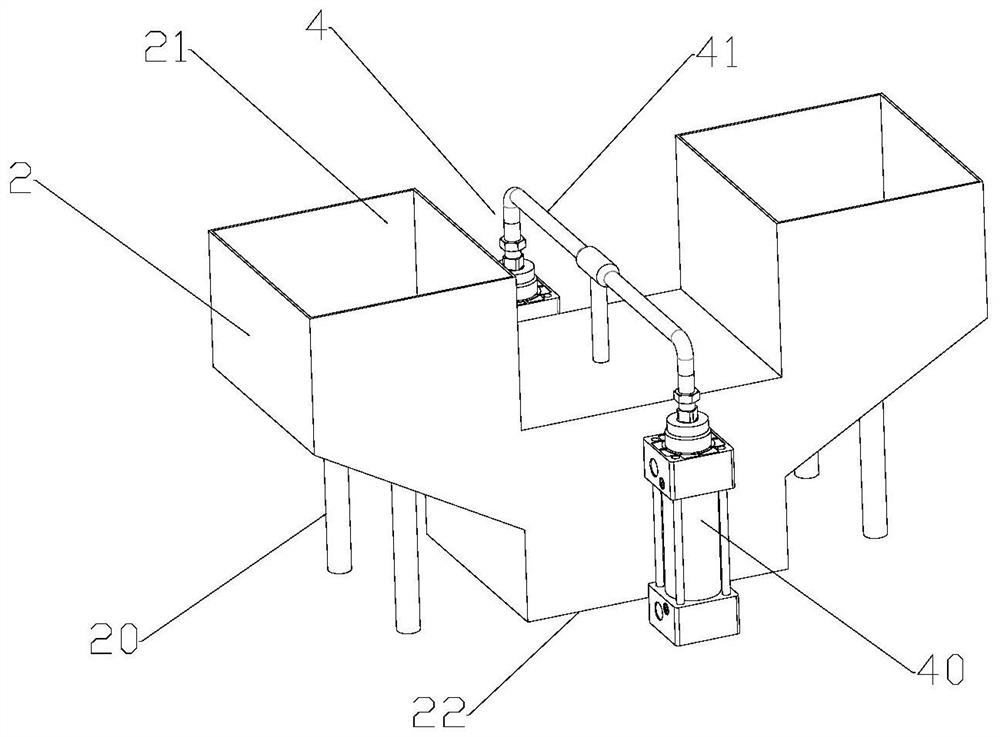 A kind of building material environmental protection recovery device and its recovery method