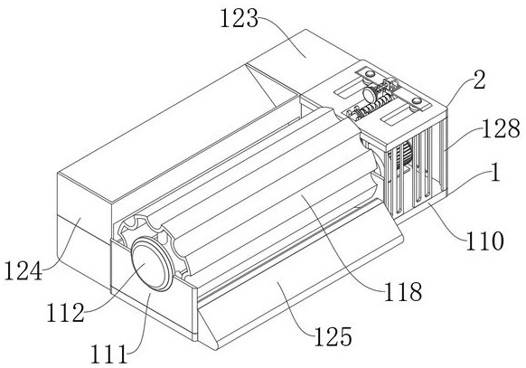 Adjusting type automatic feeding device for metal pipe machining