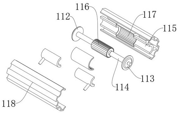 Adjusting type automatic feeding device for metal pipe machining