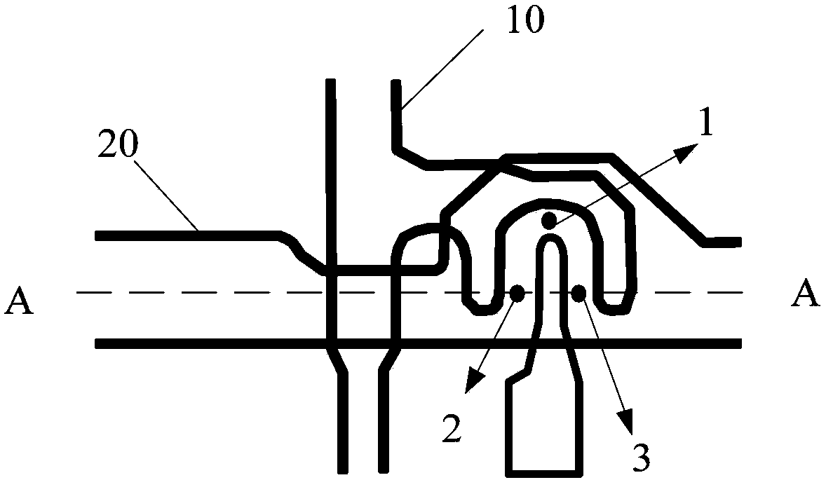 Thin film transistor, pixel unit, array substrate and display device