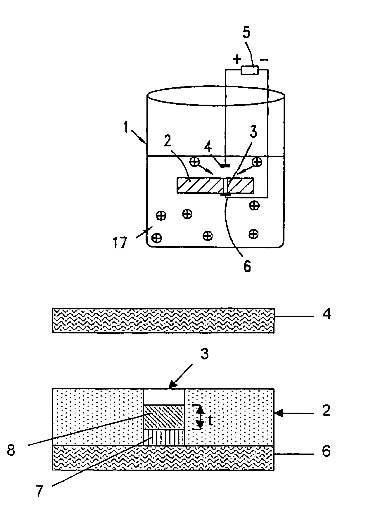 Method for the implementation of electronic components in via-holes of a multi-layer multi-chip module