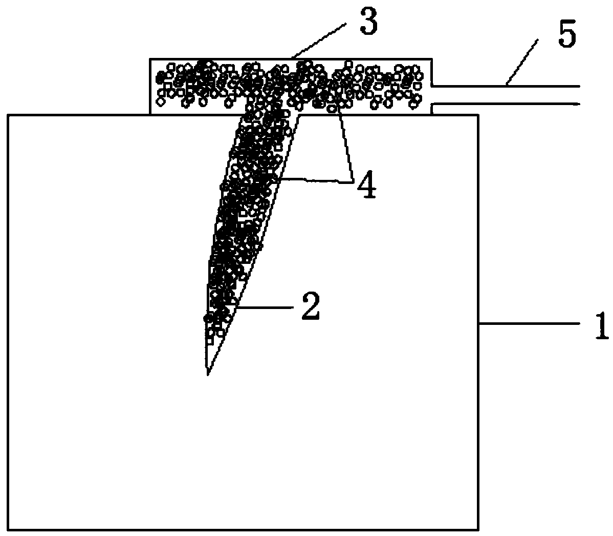 A method for sealing cracks in airport cement concrete pavement