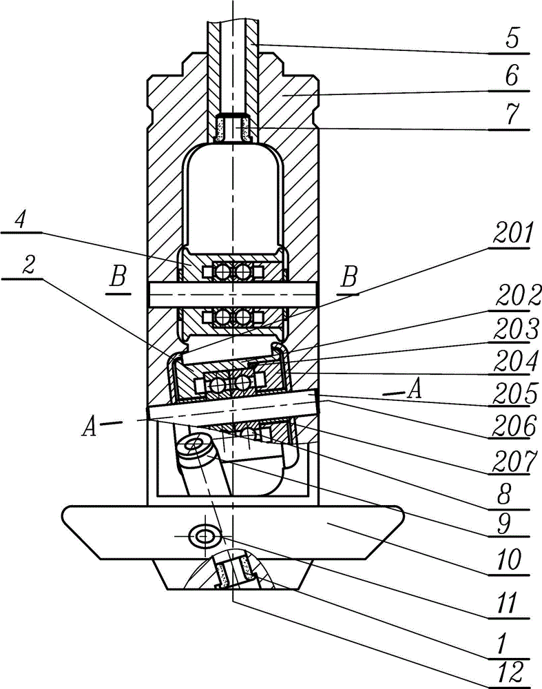 Rotor mechanism of twister