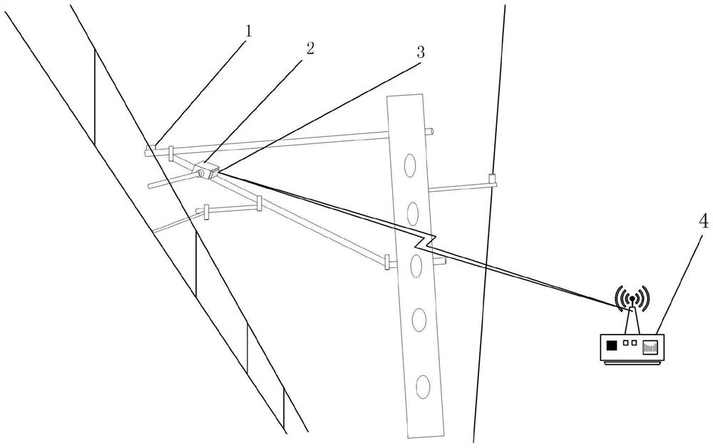 A catenary deicing system