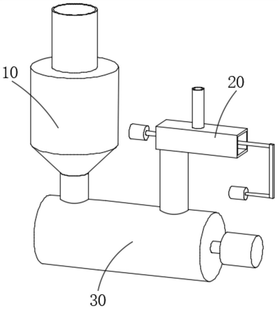 A high-efficiency feed processing device for animal husbandry