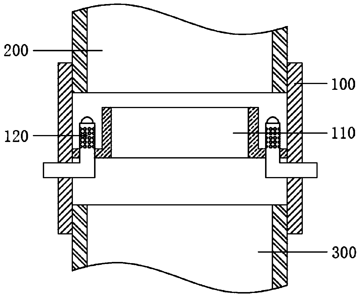 Automatic drainage device of coal mine fire preventing and extinguishing nitrogen injection pipeline system